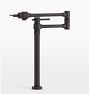 West Slope Lever Handle Deck Mount Pot Filler