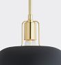 Dekum 11" Pendant, Metal Shade