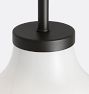 FOLK Abigail 10" Pendant, Glass Shade