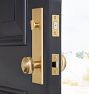 Rigdon Knob Exterior Door Hardware Tube Latch Set