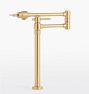 West Slope Lever Handle Deck Mount Pot Filler