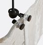 Willamette 48" Linear Chandelier, Clear Glass