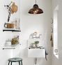6" Spout Wall Mount Utility Faucet - With Soap Dish