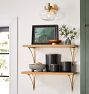 Arched Shelf and Brackets Set