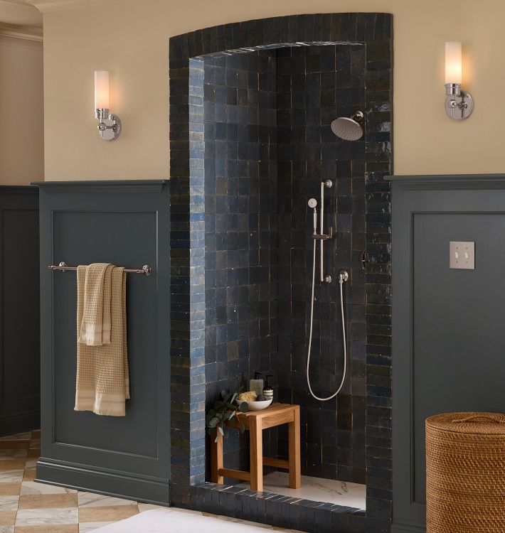 Connor Cross Handle Pressure Balanced Shower Set With Handshower