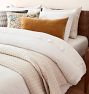 Stitched Belgian Linen Quilt &amp; Shams