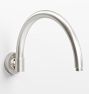 12" Wall Mount Arched Shower Arm