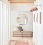 Poplar Sconce, Painted Shades