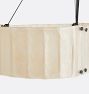 Willamette 48" Linear Chandelier, Champagne Glass