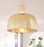 Dekum 11" Pendant, Metal Shade