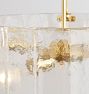 Willamette 32" Double Tier Chandelier, Clear Glass
