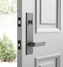 Bowman Brass Lever Exterior Door Tube Latch Set
