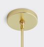 Dekum 16" Pendant, Alabaster Shade