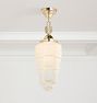 Hollywood 6" Fitter Winged Semi-Flush Mount
