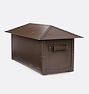Mission Post Mount Mailbox