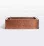 Quiroga Antique Copper Single Kitchen Sink &amp; Drain