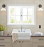 6" Gooseneck Spout Wall Surface Mount Utility Faucet