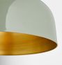Dekum 11" Pendant, Metal Shade