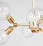 Salem 23" Bare-Bulb Chandelier