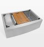 Verona Single Apron Workstation Kitchen Sink