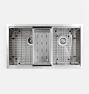 Cannon Stainless Steel Double Workstation Kitchen Sink