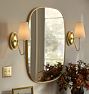 Capsule Metal Framed Mirror