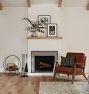 Round Hoop Fireplace Log Holder