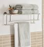 Riley 24" Train Rack with Double Towel Bars