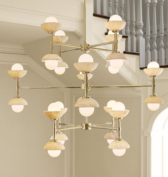 Greenwich Triple Tier Chandelier by Rejuvenation