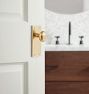 Tabor Oval Knob Tube Latch Interior Door Set