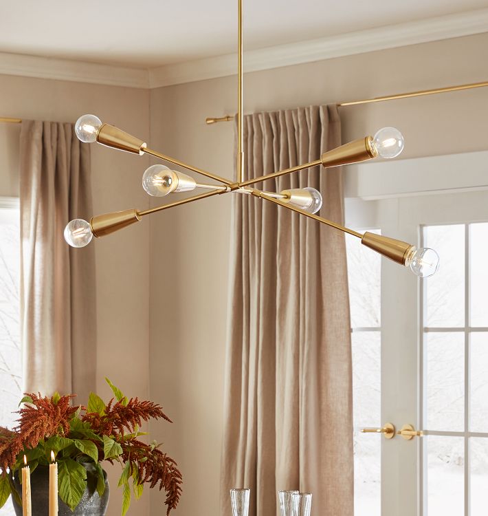 Altona Bare-Bulb Chandelier | Rejuvenation