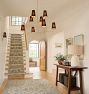 Ansel 46" 8-Light Double Tier Chandelier, Fabric Shades