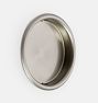 Round Flush Pull - Brushed Nickel