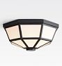 Bronson LED Flush Mount , Black Oxide Stainless Steel