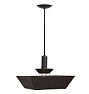 Vintage Industrial Steel Pendant with Fresnel Lens Black Set of 5