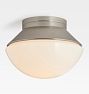 Blair Flush Mount, Brushed Nickel