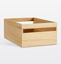 Paulownia Wood Bin - 10" x 15" x 6-1/4"