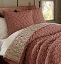 Mieke Ten Have Clover Striped Floral Quilt, Full/Queen
