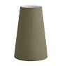 Ansel Metal Shade 5.5in x 8in Tapered Matte Grove