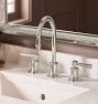 Miramar Lever Handle Widespread Bathroom Faucet