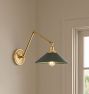 Poplar Articulating Sconce, 22&rdquo; Length in Painted Shades
