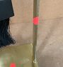 Open Box: Colby Modern Fireplace Tool Set - Aged Brass