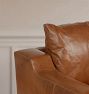 Sublimity Leather Sofa, 78-114"