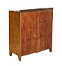 Vintage Faux Grain-Painted Farmhouse Cupboard