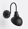 Regis Angled Sconce, Oil-Rubbed Bronze - Angled Shade