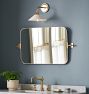 Poplar Sconce, Painted Shades