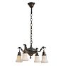 Vintage Classical Revival Pan Chandelier with Anthecus Motifs