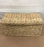 Open Box: Stafford Oversized Lidded Basket (36"W x 18.5"H) - Natural