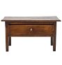 Vintage 19th Century American Oak Coffee Table