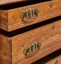 Vintage 20th Century Oak Secretary Desk